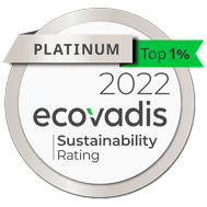 Médaille d'argent Ecovadis Ecovadis - récompense RSE