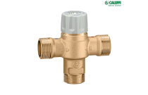 MIXCAL - Mitigeur thermostatique en laiton montage T - 3/4'' - 30/50°C