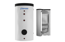 Ballon préparateur d'eau chaude sanitaire XL- 2 échangeurs pour pompe à chaleur