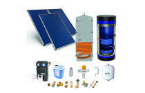 ASTREA F Kit solaire SSC - Système double ballons chauffage et production ECS