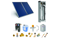 Pack SSC ASTREA E - Kit solaire pour ECS et chauffage avec soutien primaire
