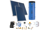 Pack SSC ASTREA E - Kit solaire 3 capteurs et ballon de 400 L pour toit incliné
