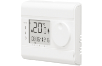 Thermostat programmable digital filaire ou ondes radio pour chauffage