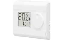 Thermostat simple digital filaire ou radio pour chauffage