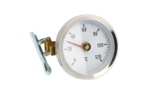 Thermomètre applique à bracelet pour tubes jusqu'à 1''1/2