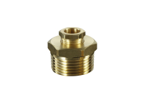 Raccord à bourrage simple 3/8'' pour cuve fioul