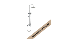 Système douche mécanique chromé Ø207 mm 3 jets - Sans emballage