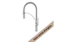 Mitigeur évier TUBIG bec flexible 482 mm - Emballage d'origine abîmé