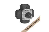 Vanne mélangeuse TERMOMIX fonte 4 voies 1''1/2 - Sans emballage d'origine