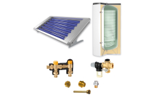 Pack B solaire STRATOS préparation ECS - soutien pompe à chaleur