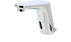 Mitigeur lavabo haut chromé infra-rouge température réglable