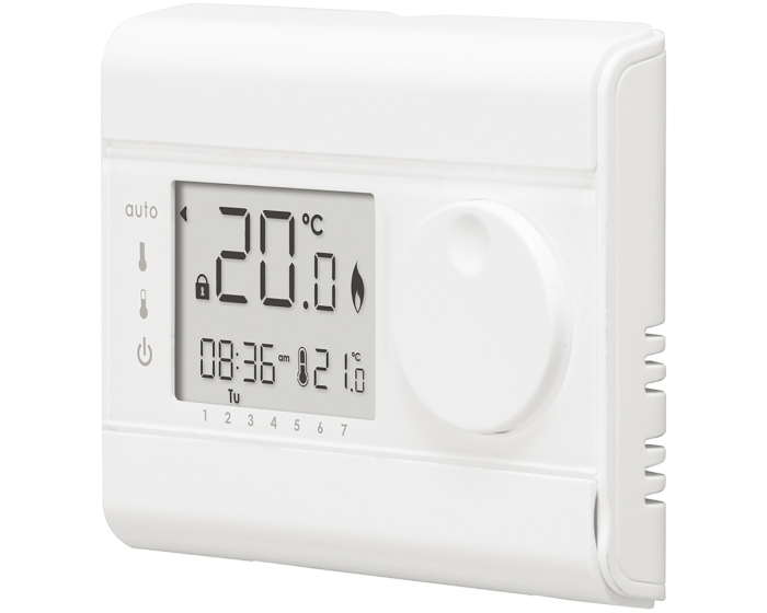 Le thermostat programmable d'un radiateur
