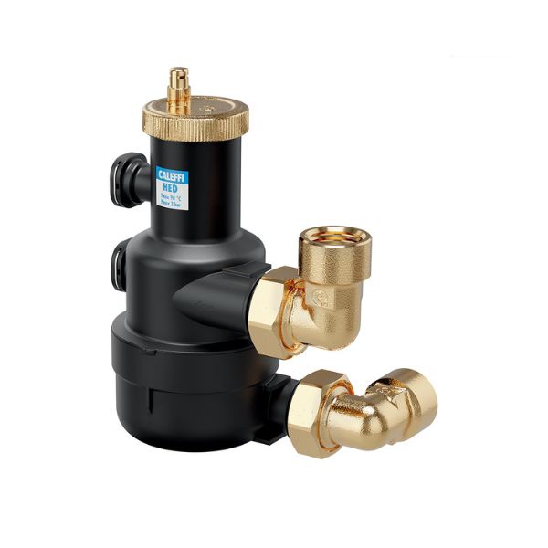 Séparateur d'air Caleffi HED® haute efficacité