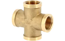 180G - Croix laiton à visser femelle