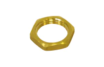 169G - Contre-écrou 6 pans laiton à visser