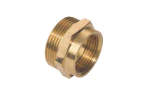 243G - Mamelon réduit laiton à visser mâle-femelle réduit