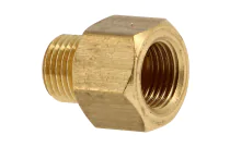 246E - Mamelon égal laiton à visser mâle-femelle