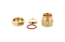 Raccord laiton pour installations solaires 3/4'' F pour tube cuivre 22 mm