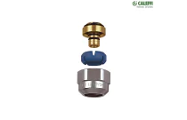 Raccord pour vanne en H/Eurocône pour tube PER