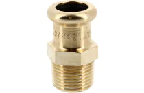 8243G - Mamelon fer-cuivre à sertir mâle