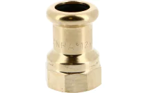 8270G - Manchon laiton à sertir femelle-femelle