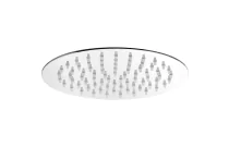 Pomme de douche slim métal chromé ronde 250 mm - AGHE