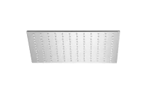 Pomme de douche slim métal chromé carrée 200x200 mm - AGHE