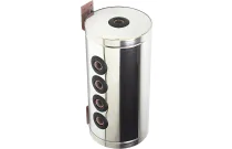 Bouteille de mélange et ballon tampon acier isolant laine minérale - 8 piquages