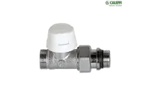 Corps thermostatique droit chromé mâle 1/2''