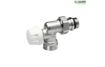 Corps thermostatique équerre inversée chromé mâle 1/2''