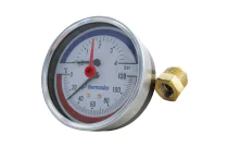 Manothermomètre fixation axiale ou radiale