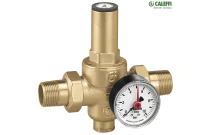 536 - Réducteur de pression laiton PN40 avec manomètre - première détente 40 bar
