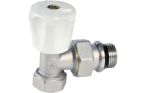 Robinet équerre manuel avec joint sur la douille - gamme A