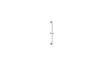 Barre douche inox chromé 60 cm spécial chantier/rénovation UDEN