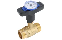 Vanne avec thermomètre intégré module retour