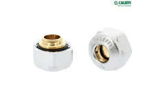 Raccord avec bague laiton et joint torique pour tube cuivre