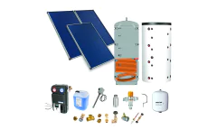 ASTREA F Kit solaire SSC - Syst&egrave;me double ballons chauffage et production ECS