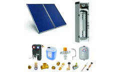 ASTREA E Kit solaire SSC - chauffage et production ECS par &eacute;changeur &agrave; plaques