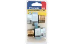 Blister de 2 raccords d'isolation électrique