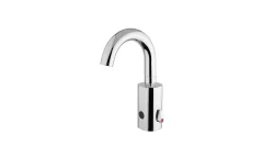 Mitigeur lavabo haut chrom&eacute; &agrave; d&eacute;tection infrarouge - VATTEN