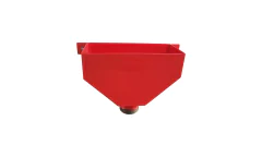 Entonnoir en tôle acier laqué