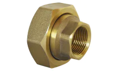 Raccord union laiton à visser pour circulateur 1''1/2