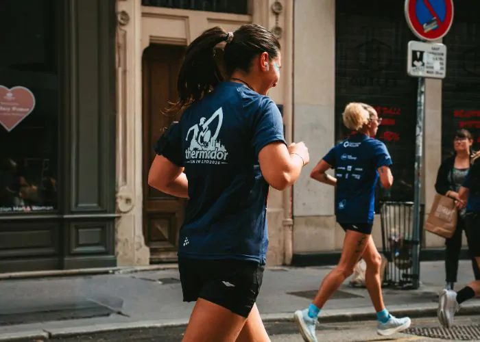 Thermador au Run In Lyon 2026 Une participante Thermador pendant le Run In Lyon 2026