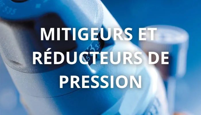 Mitigeur thermostatique de près utilisé pour illustrer la régulation de température dans les installations